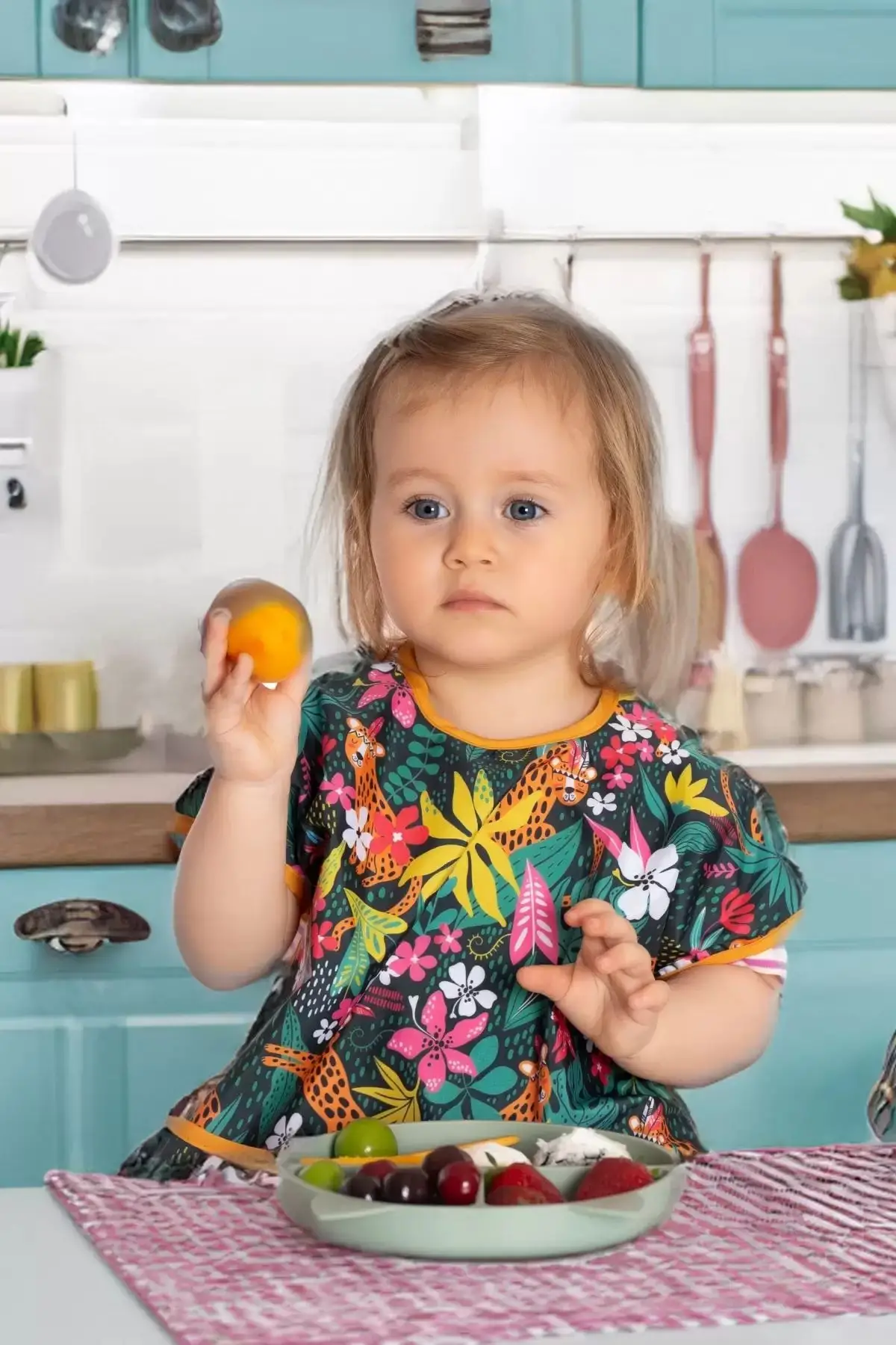 Sıvı Geçirmez 2’Li Set Kısa ve Uzun Kol Aktivite Mama Önlüğü (DREAM) 6-24 Ay