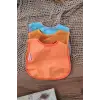 3lü Unisex Sıvı Geçirmez Unisex Bebek Mama Önlüğü