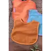 3lü Unisex Sıvı Geçirmez Unisex Bebek Mama Önlüğü