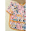 Anatolia Desenli Sıvı Geçirmez Unisex Aktivite ve Mama Önlüğü 6-24 Ay