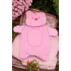 Ayıcık Nakışlı Yastıklı Bebek Alt Açma-Pembe