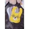 Bear Desenli 3lü Sıvı Geçirmez Bebek Mama Önlüğü 0-18 Ay