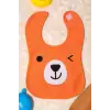 Bear Desenli 3lü Sıvı Geçirmez Bebek Mama Önlüğü 0-18 Ay
