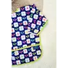 Colourfur Desenli Sıvı Geçirmez Unisex Aktivite ve Mama Önlüğü 6-24 Ay