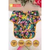 Dream Desenli Sıvı Geçirmez Unisex Aktivite ve Mama Önlüğü 6-24 Ay