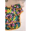FLOWER ve DREAM Desenli 2li Paket Sıvı Geçirmez Kız Çocuk Aktivite ve Mama Önlüğü 6-24 Ay