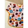 Kuzular Desenli Sıvı Geçirmez Unisex Aktivite ve Mama Önlüğü 6-24 Ay