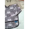 Leopar Desenli Sıvı Geçirmez Kız Aktivite Ve Mama Önlüğü 6-24 Ay