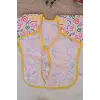 Melin Desenli Sıvı Geçirmez Unisex Aktivite ve Mama Önlüğü 6-24 Ay