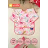 Mihra Desenli Sıvı Geçirmez Unisex Aktivite ve Mama Önlüğü 6-24 Ay