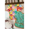 SAFARİ ve KARE AYILAR Desenli 2li Paket Sıvı Geçirmez Unisex Aktivite ve Mama Önlüğü 6-24 Ay