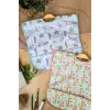 Sıvı Geçirmez Kolsuz 6-24 Ay 2li Aktivite ve Mama Önlüğü ( DOLPHİN-FOREST)