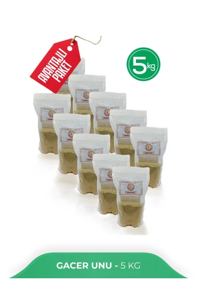 Develi Gacer Unu 5 kg - Atalık ve Doğal Un