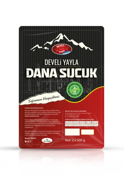 1 Kg Az Acılı Dana Parmak Kayseri Sucuğu