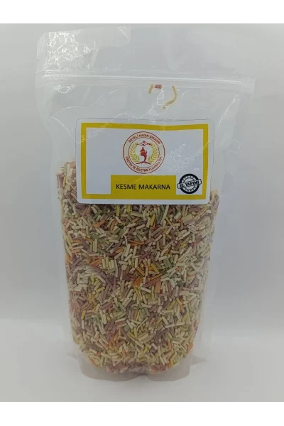 Ev Yapımı Sebzeli Çorbalık Makarna 500 gr.