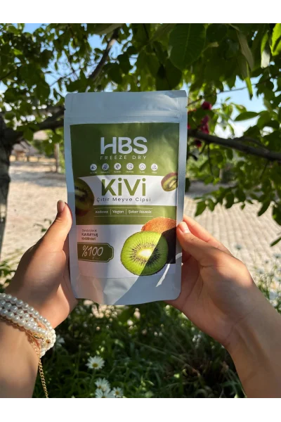 Freeze Dry Kivi - Katkı ve Şeker İlavesiz Meyve Cipsi