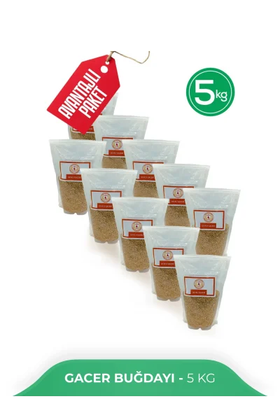 Meşhur Develi Gacer Buğdayı 5 kg - Doğal ve Besleyici