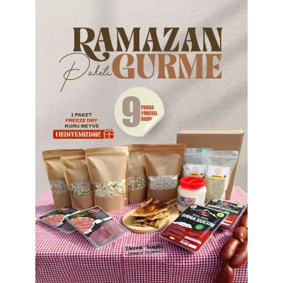 Develi Ramazan Gurme Paketi - 9 Parça Yöresel Set