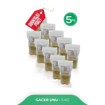 Develi Gacer Unu 5 kg - Atalık ve Doğal Un
