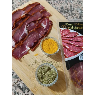 1 Kg Dana Sırt Çemenli Kayseri Pastırması