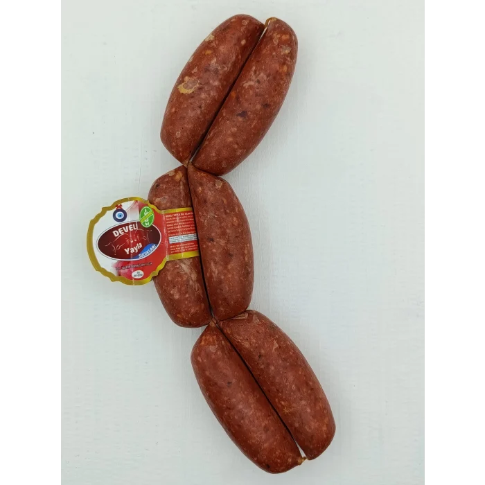 1 Kg Az Acılı Dana Parmak Kayseri Sucuğu