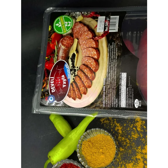 1 Kg Glutensiz Özel Dana Parmak Sucuk