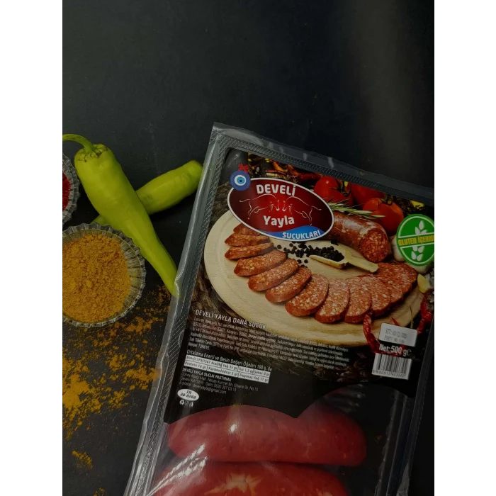 1 Kg Glutensiz Özel Dana Parmak Sucuk