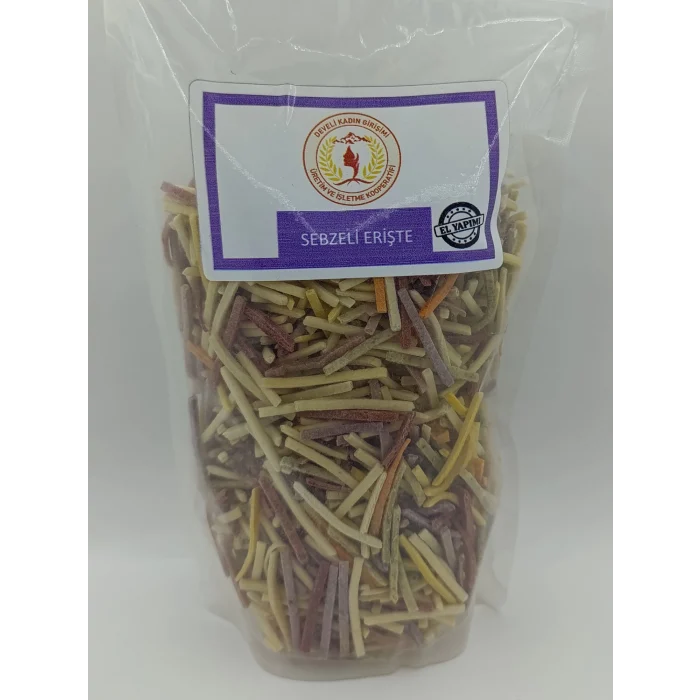 Ev Yapımı Sebzeli Erişte 350g