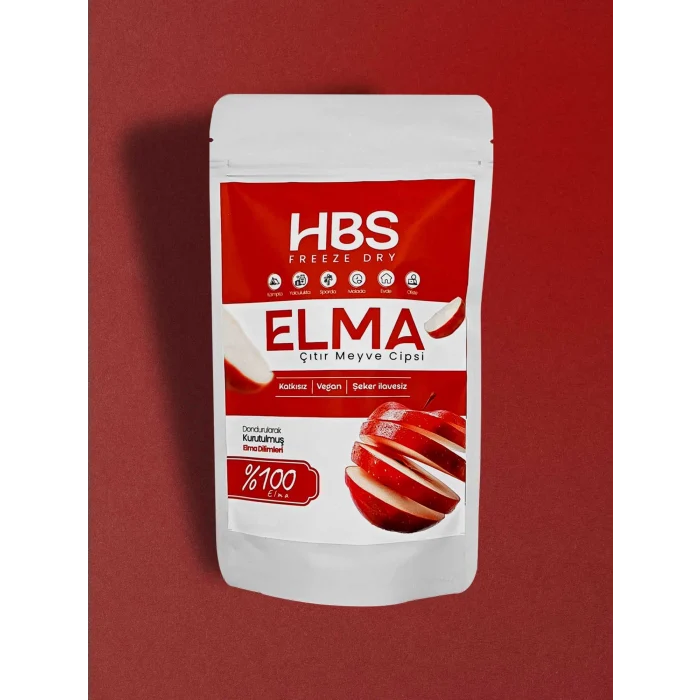 Freeze Dry Elma – Katkı ve Şeker İlavesiz Meyve Cipsi