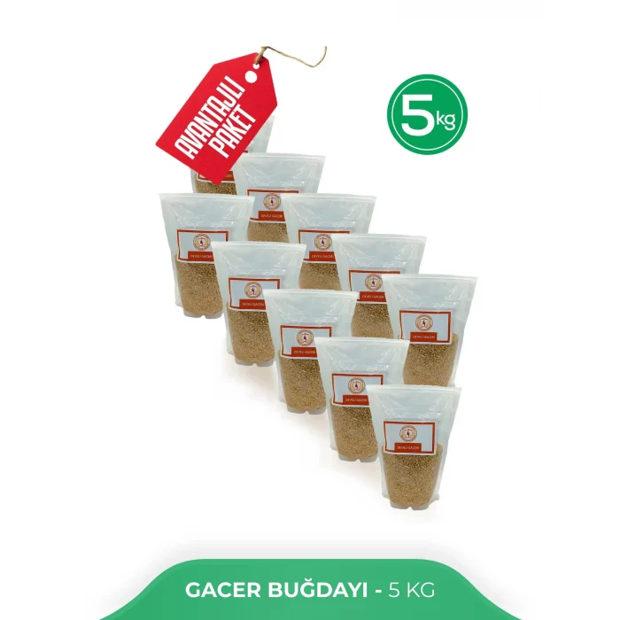 Meşhur Develi Gacer Buğdayı 5 kg - Doğal ve Besleyici