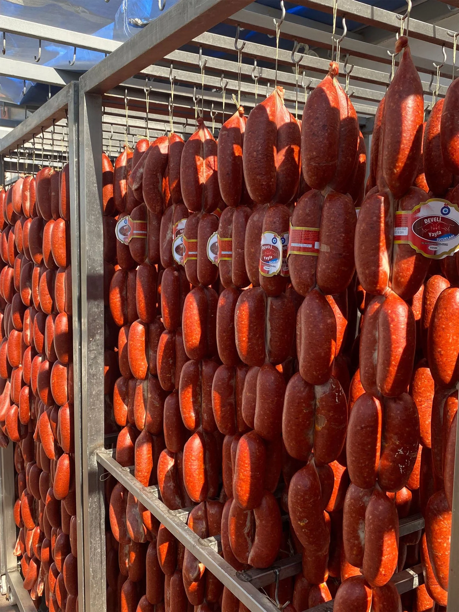 1 Kg Acılı Dana Parmak Sucuk