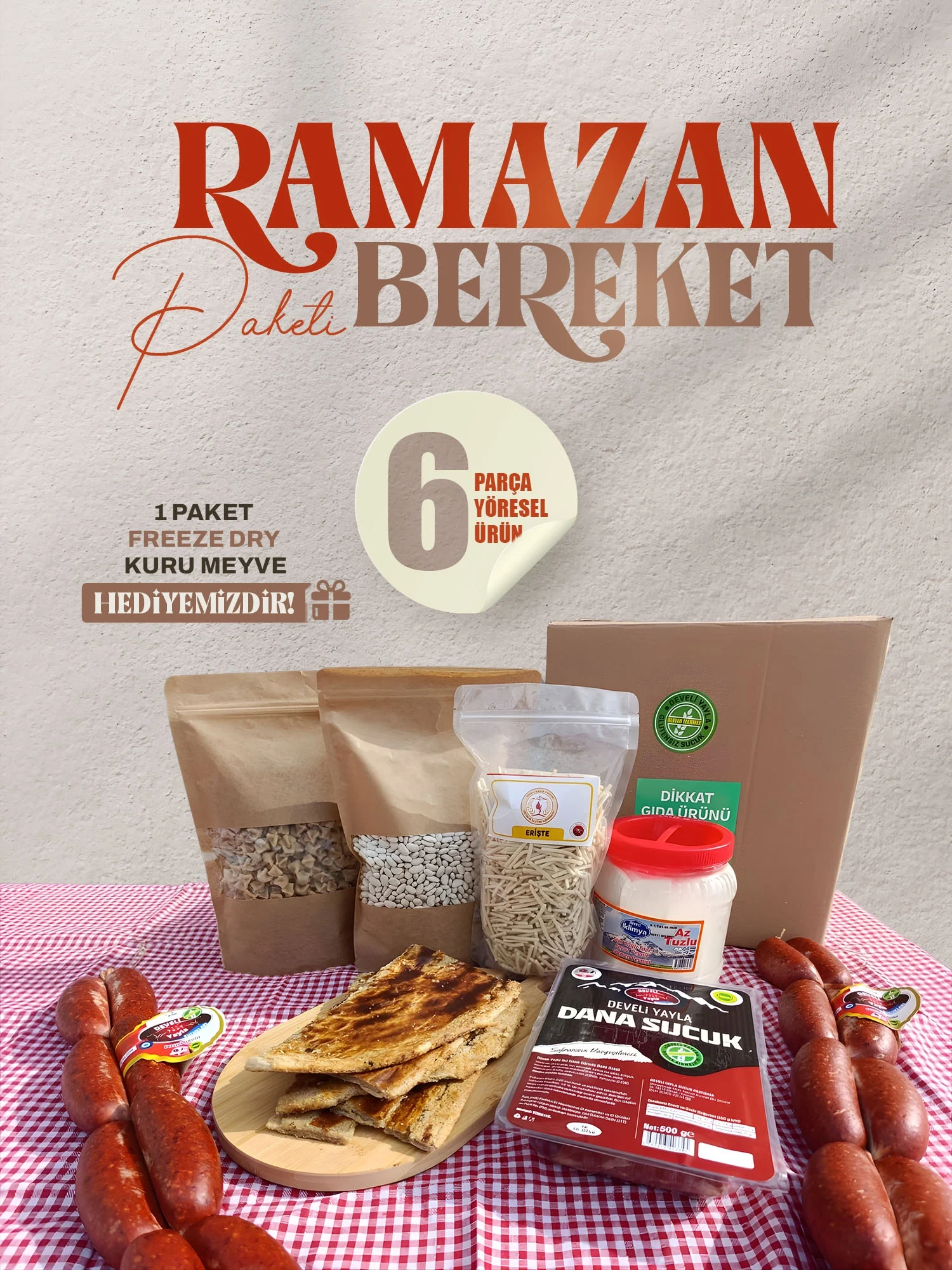 Develi Ramazan Bereket Paketi - 6lı Set