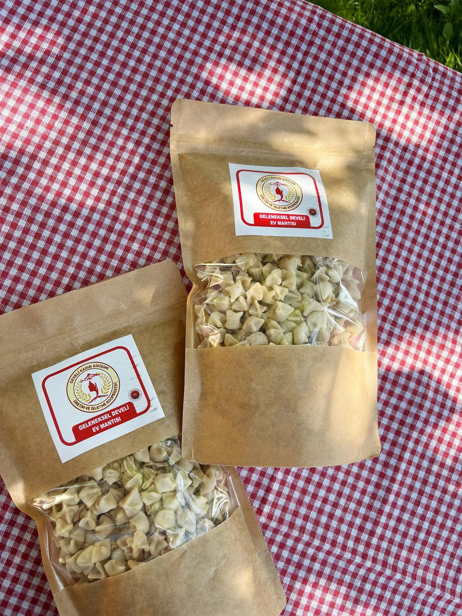 Elde Sıkılmış Geleneksel Kayseri Etli Mantı 3 Kg