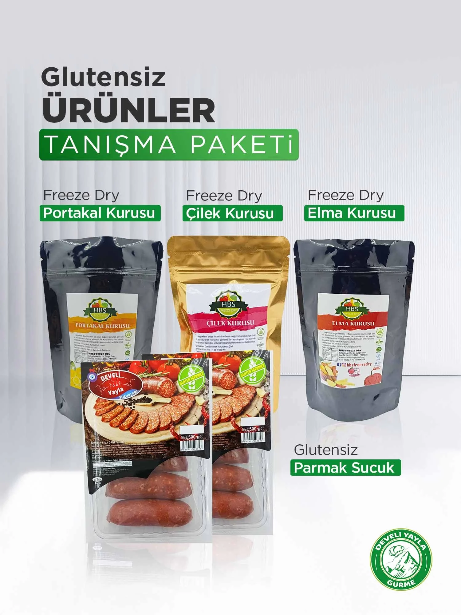 Glutensiz Ürünler Tanışma Paketi