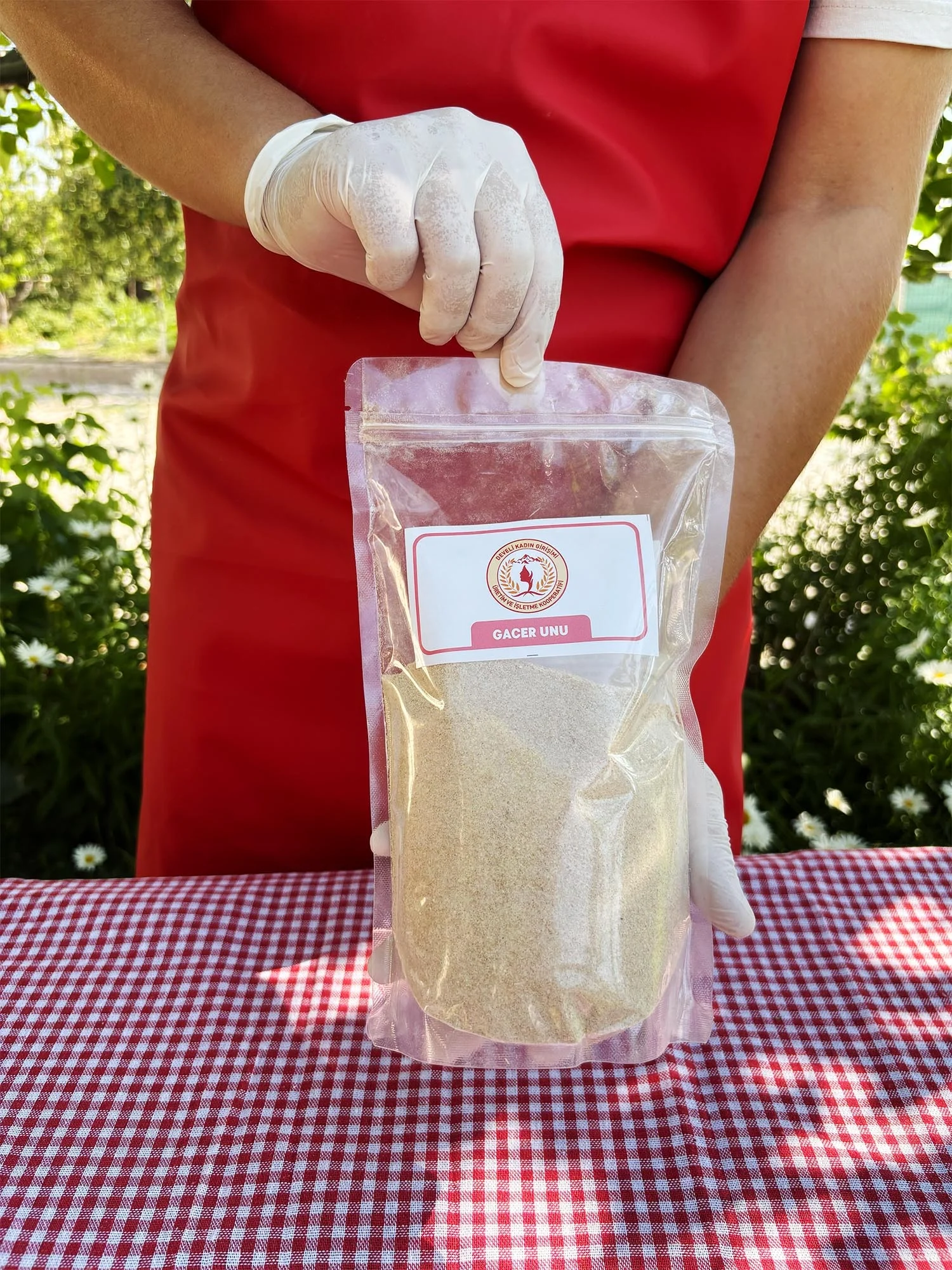 Meşhur Develi Gacer Unu 1 kg | Atalık Gacer Buğdayından Öğütülmüş