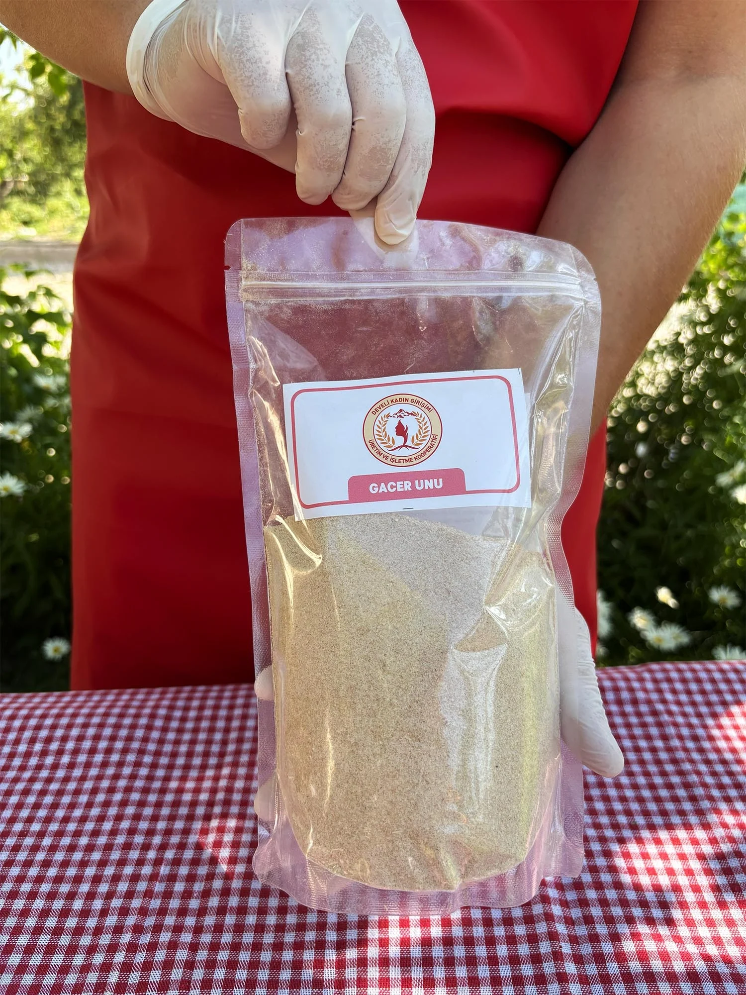 Meşhur Develi Gacer Unu 1 kg | Atalık Gacer Buğdayından Öğütülmüş