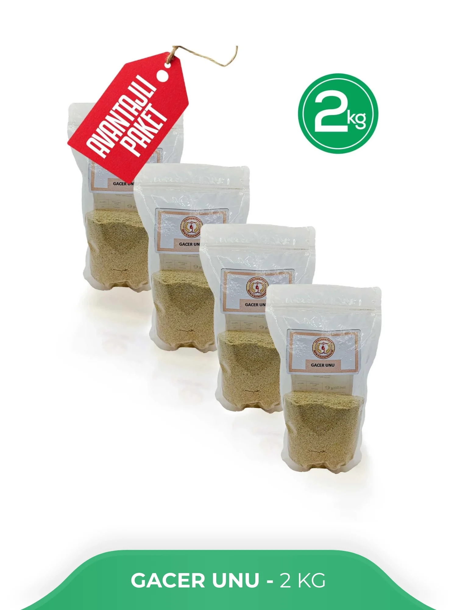 Atalık Develi Gacer Unu 2 kg - Doğal ve Katkısız