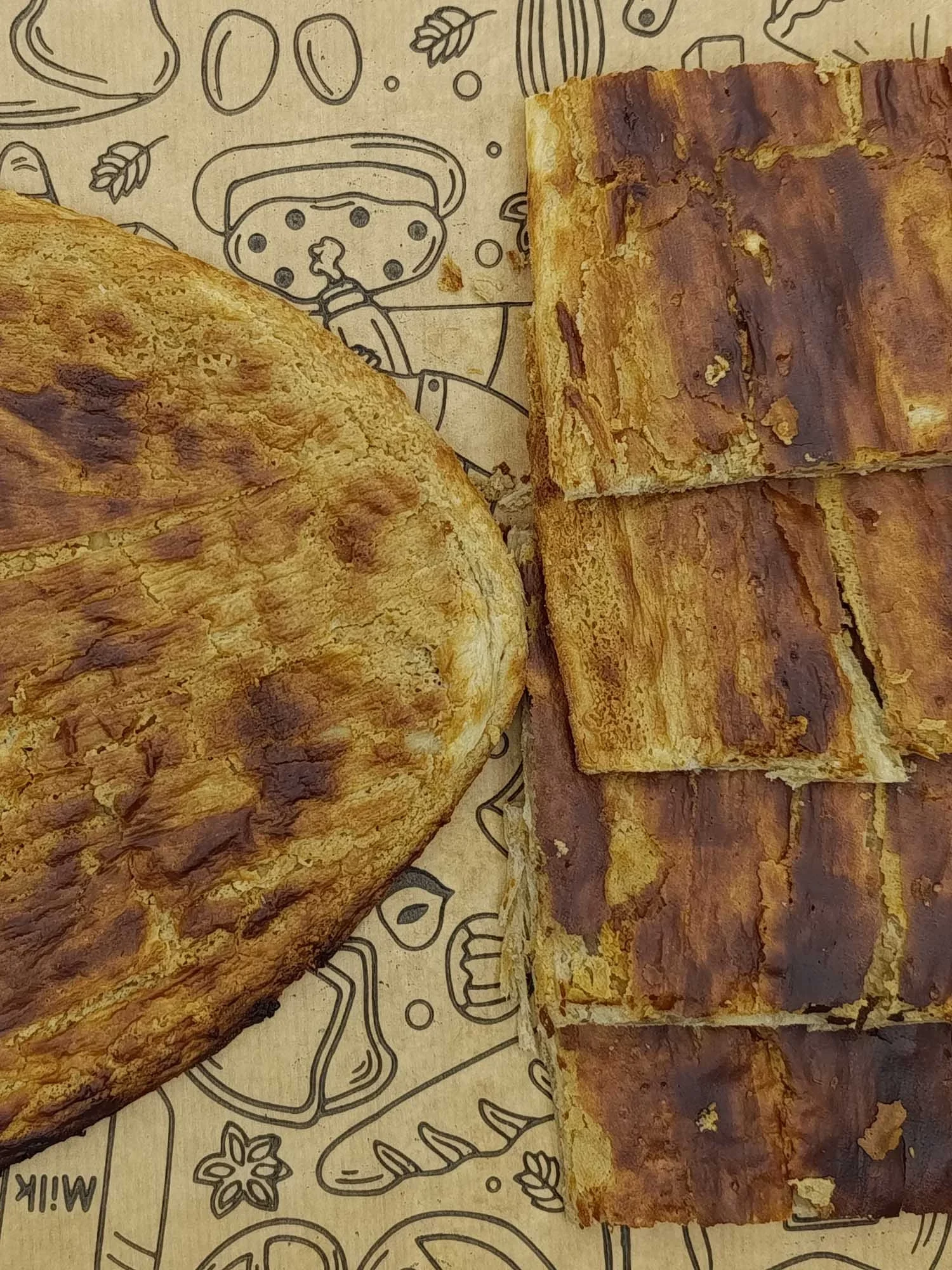 Develi Taş Fırın Tek Porsiyon Tahinli Pide