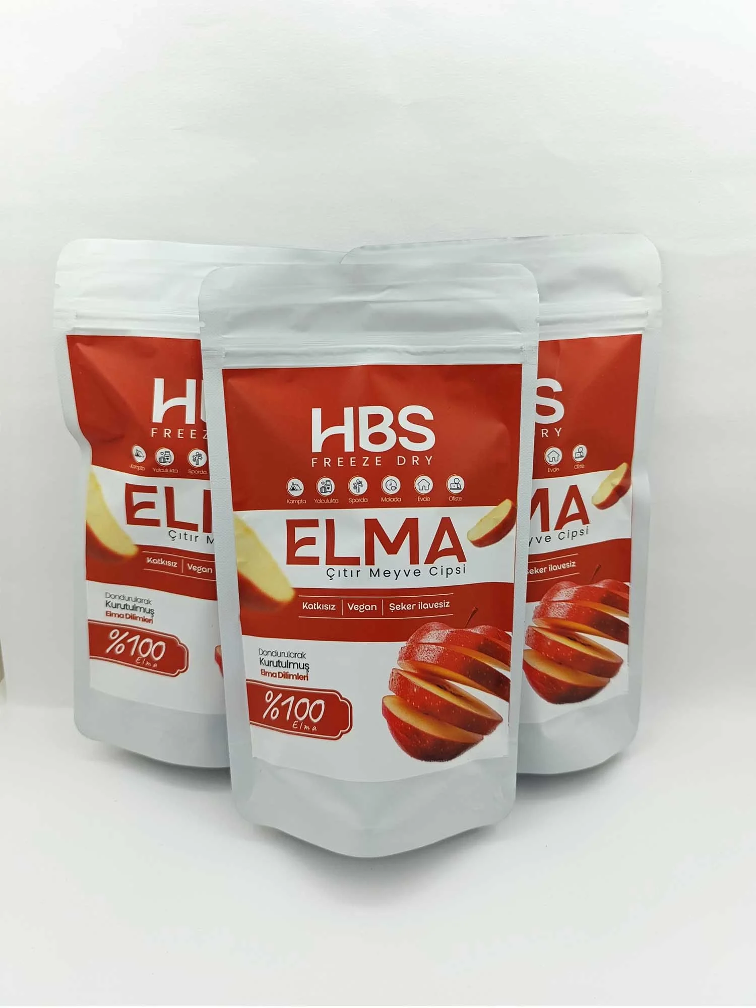 Freeze Dry Elma – Katkı ve Şeker İlavesiz Meyve Cipsi