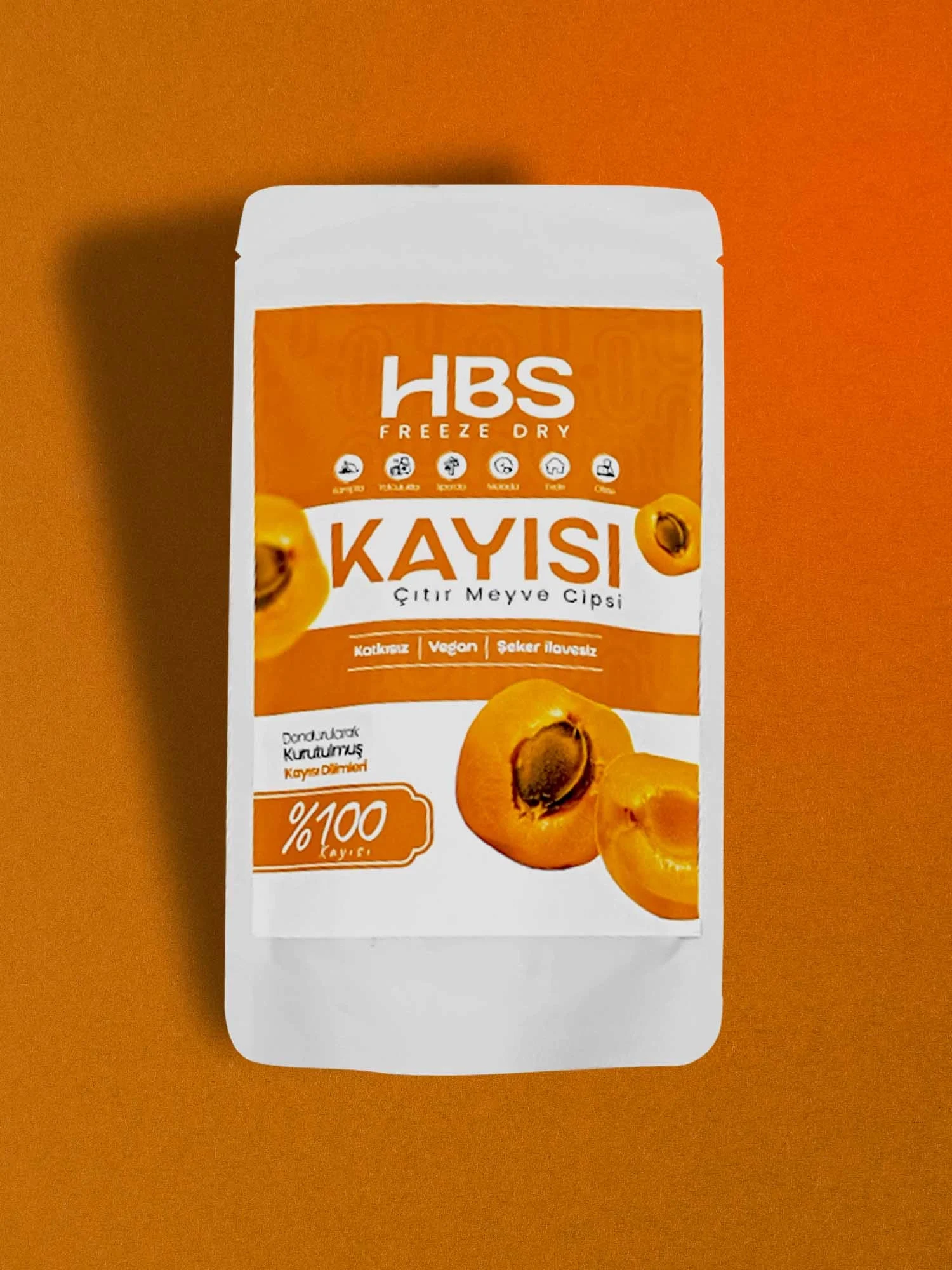 Freeze Dry Kayısı – Katkı ve Şeker İlavesiz Meyve Cipsi