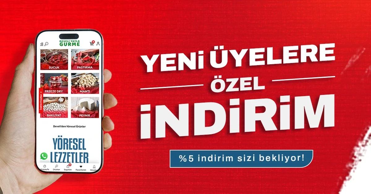 Üyelere Özel İndirim