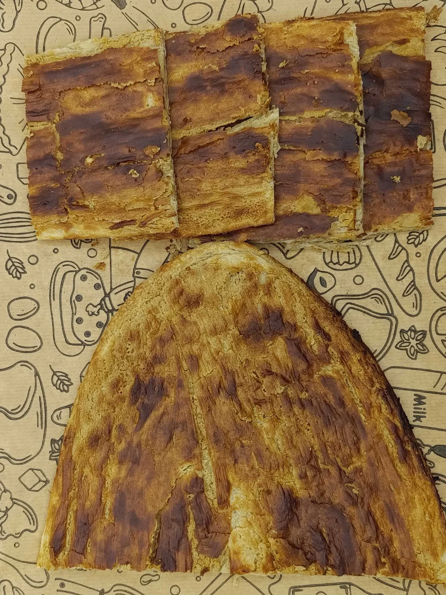 Develi Taş Fırın Tek Porsiyon Tahinli Pide