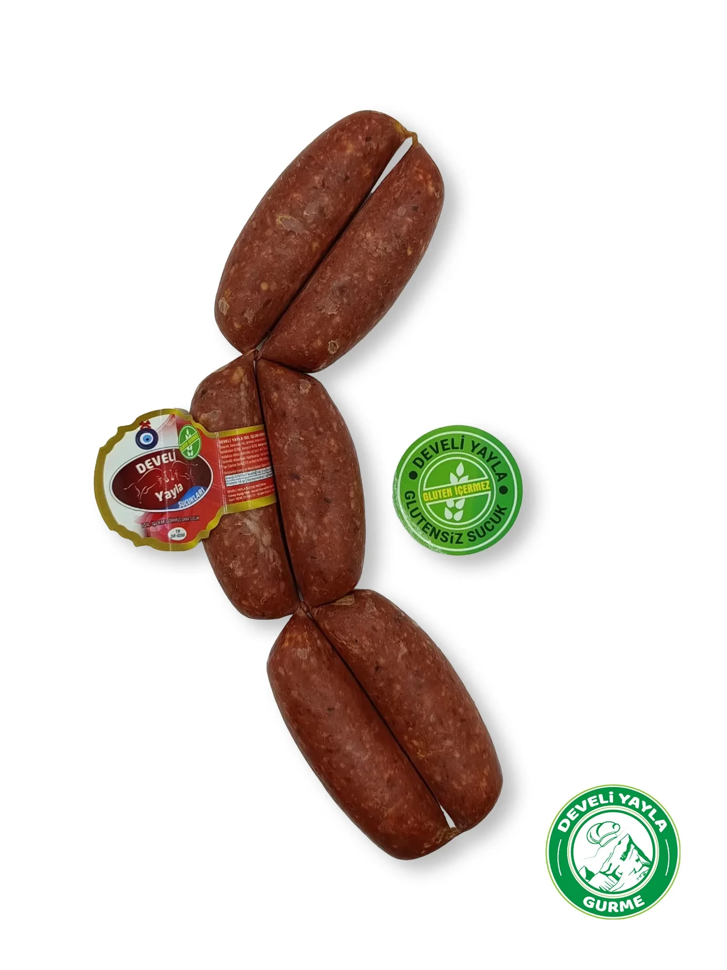 Develi Yayla Glutensiz Özel Dana Parmak Sucuk 1 Kg