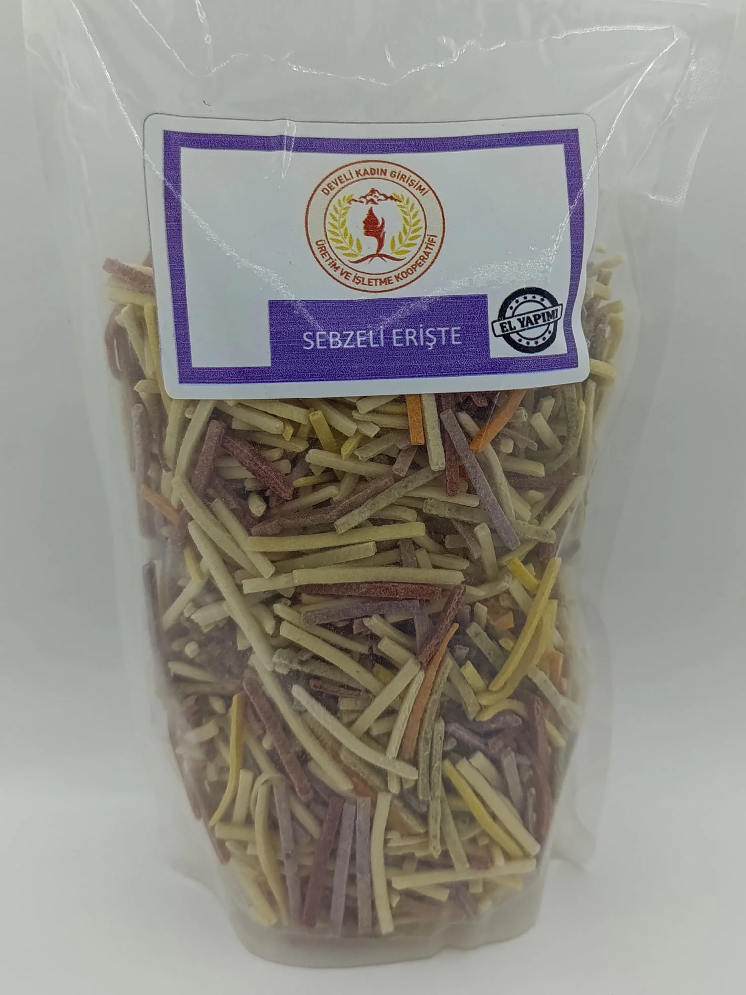 Ev Yapımı Sebzeli Erişte 350g