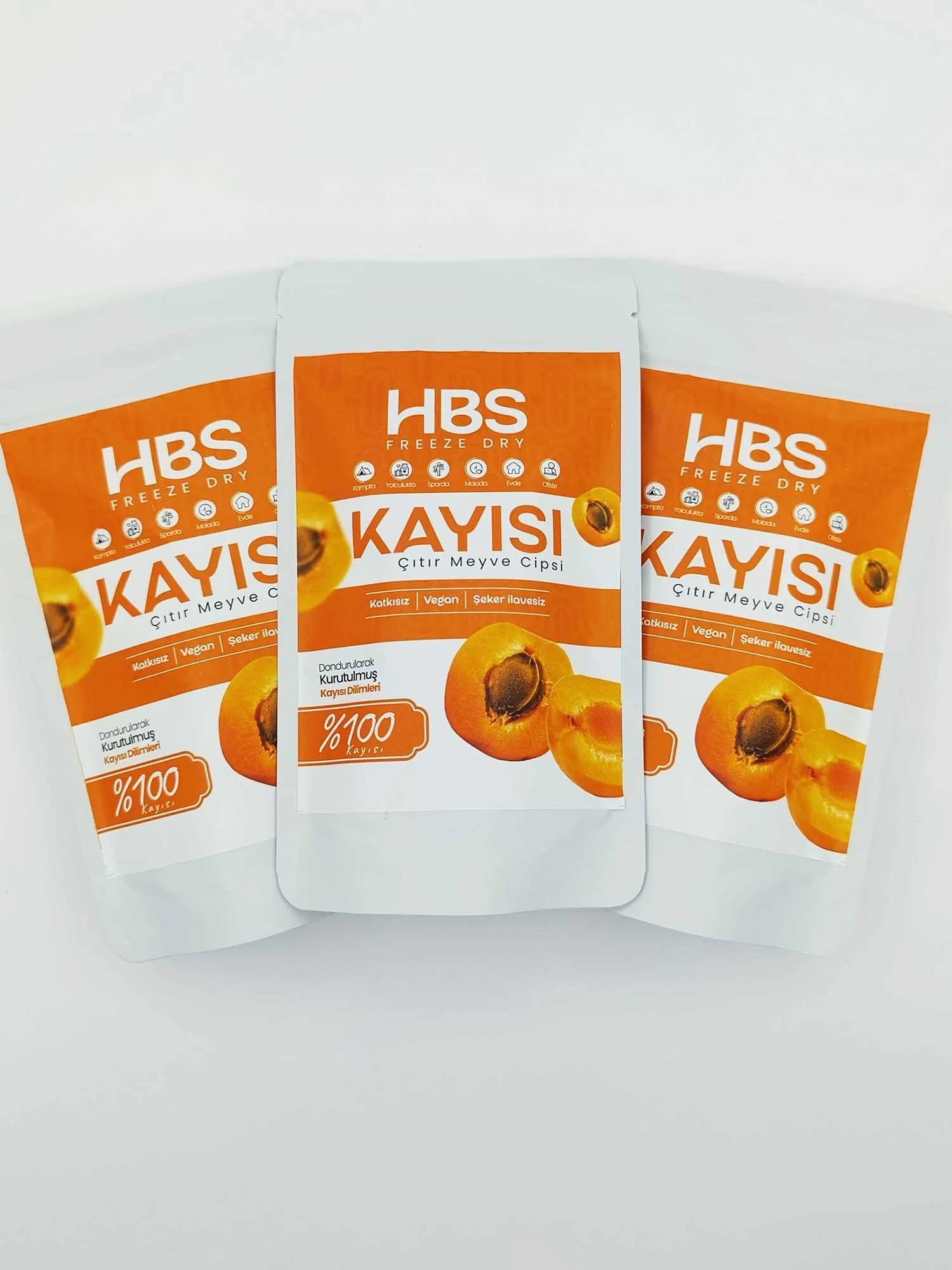 Freeze Dry Kayısı – Katkı ve Şeker İlavesiz Meyve Cipsi