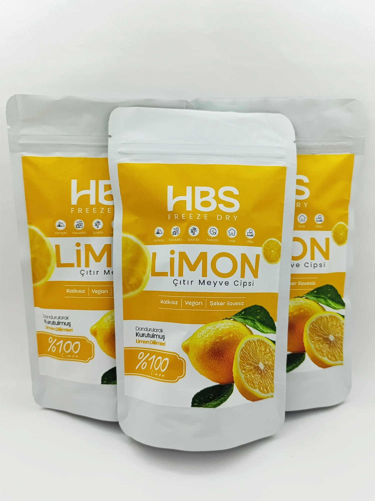 Freeze Dry Limon – Katkı ve Şeker İlavesiz Meyve Cipsi