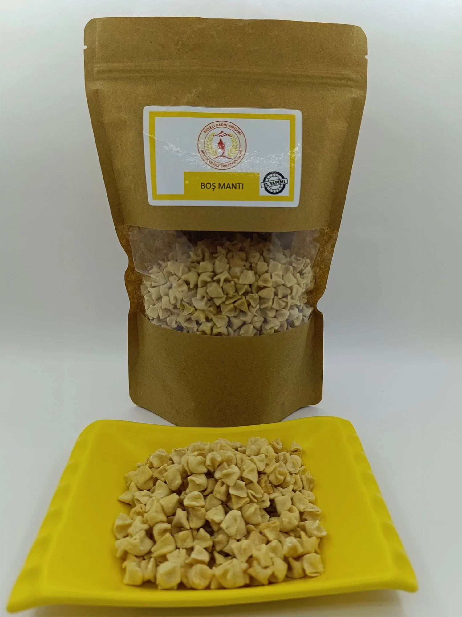 Geleneksel Kayseri Etsiz Mantı 500 gr.