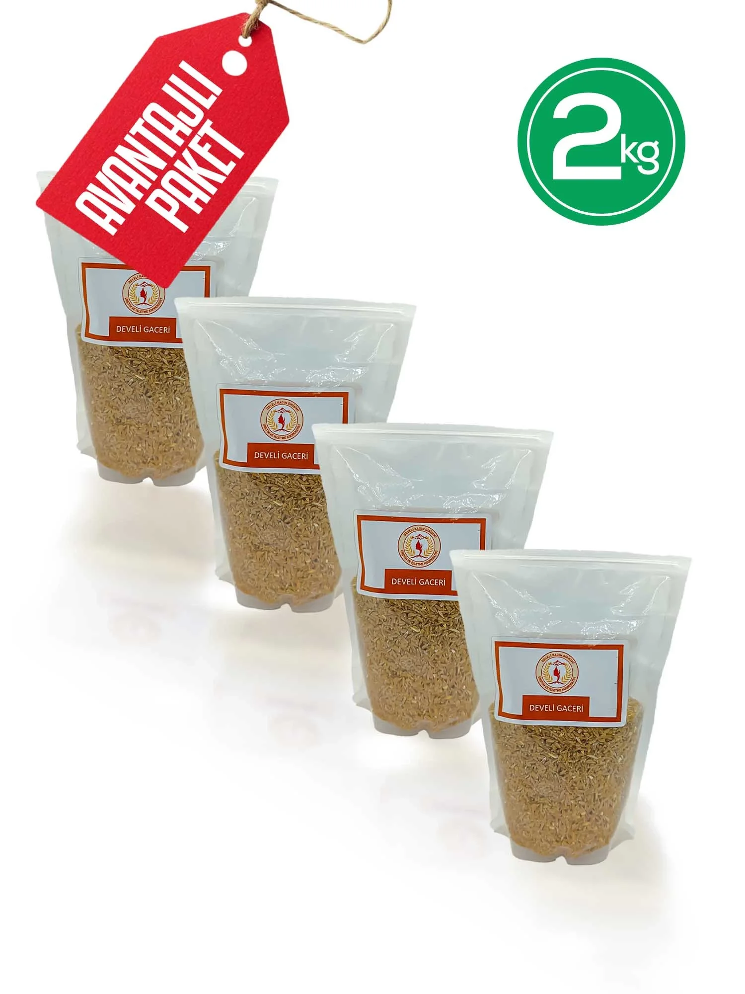 Meşhur Develi Gacer Buğdayı 2 kg - Atalık ve Doğal