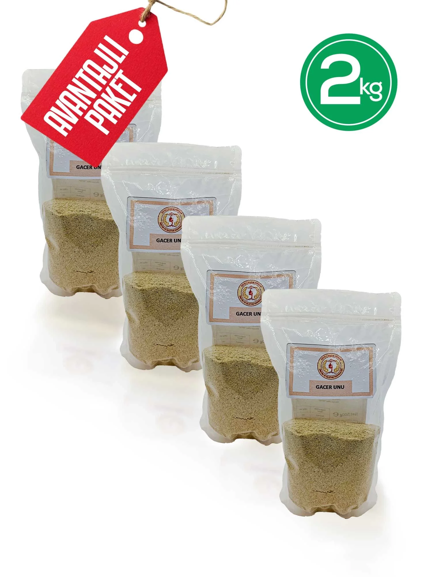 Atalık Develi Gacer Unu 2 kg - Doğal ve Katkısız