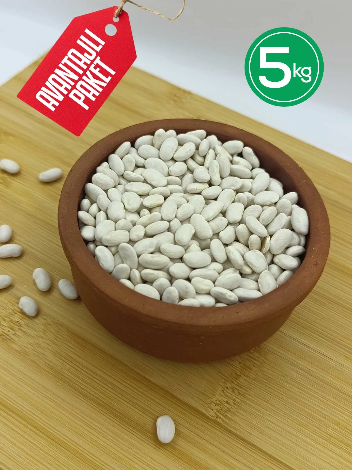 Develi Yerli Kuru Fasulye 5 kg - Doğal ve Yerel Lezzet